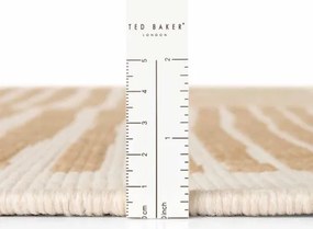 Koberec Ted Baker Haringey Bounds naturálny / biely kruh