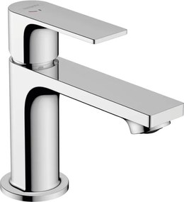 Hansgrohe Rebris E, umývadlová batéria 80 s kovovou odtokovou súpravou s tiahlom, CoolStart, chrómová, HAN-72585000