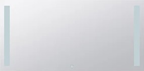 Bemeta Design Zrkadlo s LED bočným osvetlením, 1200 x 600 mm, dotykový senzor - 101301157