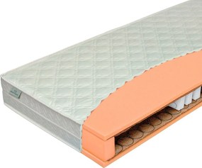 Materasso Pružinový matrac Klasik Bio Deluxe, 90 x 220 cm, T4