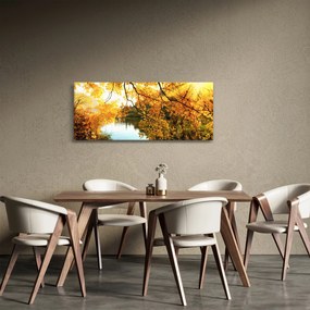 Obraz - Jesenný strom (120x50 cm)