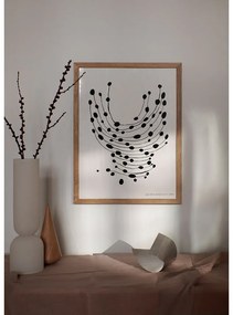 The Poster Club Plagát Dancing Dots by Leise Dich Abrahamsen 30x40 cm