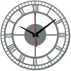 Nástenné hodiny kruh s rímskymi číslicami I SENTOP X0073