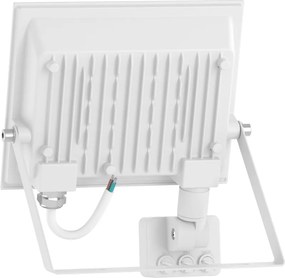 Mexen Luxpro+ LED reflektor s pohybovým senzorom, 30W, neutrálna - 4000K, 3300 lm, biela - L236-030-40-20