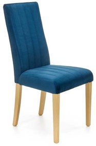 Stolička Diego 3 drevo/velvet dub/monolith 77 47x59x99