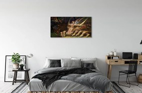 Obraz canvas Forest dračie hlava dievčatá 140x70 cm
