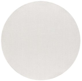 Koberec Kruh TIMO 6272 SIZAL exteriérový biely