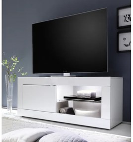 Televízny stolík NERILA biely