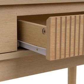 Konzolový stolík v prírodnej farbe 30x100 cm Iona – Casa Selección