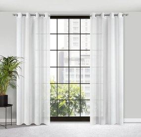 ZÁCLONA MARGO 140X250 CM BIELA