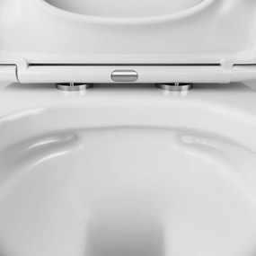 Závesné WC AM.PM Gem CGA1700SC bezokrajové, so sedadlom Microlift, biele