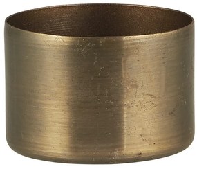 Ib Laursen Magnetický svietnik na čajovú sviečku Rustic Gold