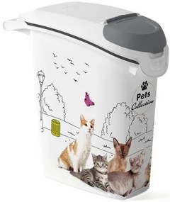 Kontajner a úložný box na granule pre mačky, 23 l / 10 kg CAT
