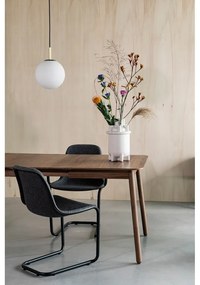 Rozkladací jedálenský stôl s doskou v dekore orechového dreva 80x120 cm Glimps – Zuiver