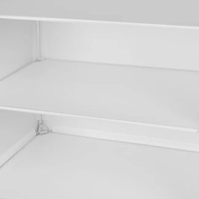 Úložné boxy na topánky PETRA biele