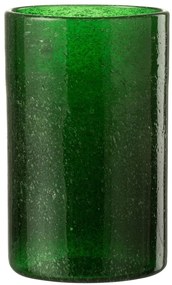 Zelený pohár s bublinkami Long Drink Lisboa - Ø8*13cm / 500ml