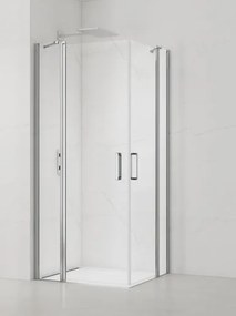 Sprchový kút obdélník 90x80 cm SAT Fusion SATFUDP9080