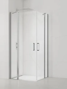 Sprchový kút obdélník 90x80 cm SAT Fusion SATFUDP9080