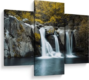 Obraz - Vodopády, Lushan, Čína (90x60 cm)