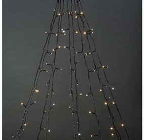 Nedis WIFILXT02W200 - LED Vianočný záves 200xLED/8 funkcií 10x2m IP65 Wi-Fi Tuya