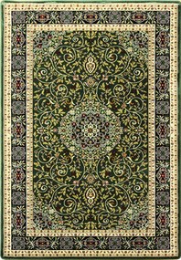 Koberec Anatolia 5858 GREEN – zelený orientálny obdĺžnik Rozmer: 300x400 cm
