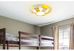 Globo 40606 - Detské stropné svietidlo KIDDY 2xE27ILLU/60W/230V