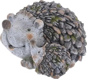 Dekoračná rodinka ježkov 19,5 × 32 × 23 cm