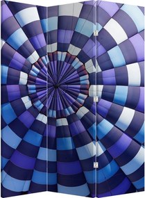 Paraván - Štruktúra lietajúceho balóna (126x170 cm)