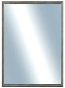 DANTIK - Zrkadlo v rámu, rozmer s rámom 50x70 cm z lišty Anversa piccola strieborná (3148)
