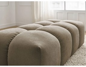 Taupe ženilková podnožka Everest – Bobochic Paris