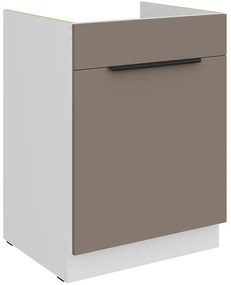 Kuchynská skrinka Aria-Ta/Wh Anti Fingerprint 60zl 1s Bb