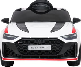 Elektrické autíčko Audi RS6 Avant GT biele