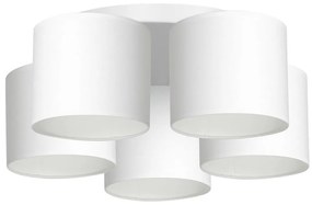 Luster prisadený ARDEN 5xE27/60W/230V biela