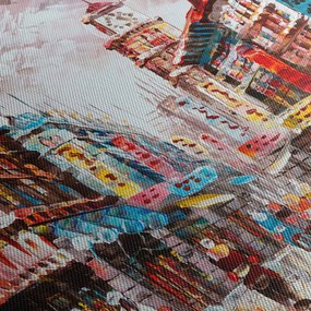 Obrázok - Hong Kong, olejomaľba (90x60 cm)