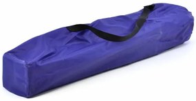 Divero Deluxe 35087 Skladacia kempingová rybárska stolička - modro / sivá