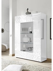 Vitrína ARIA biela