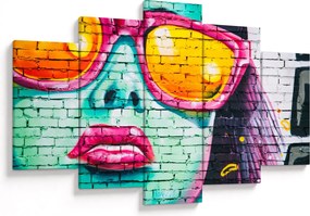 Obraz - Graffiti (150x105 cm)