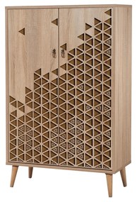 Skrinka Multibox 124 (dub sonoma). Akcia -17%. Vlastná spoľahlivá doprava až k Vám domov. 1088383