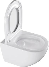 BPS-koupelny Závesná WC misa so SoftClose sedadlom HYD-4668, biela