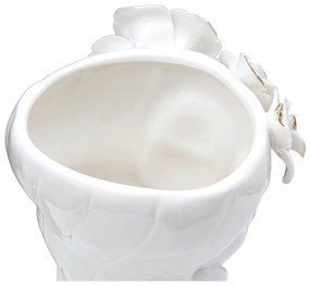 Biela porcelánová váza Mauro Ferretti Cute Woman