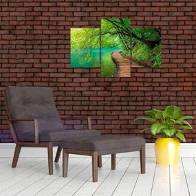 Obraz - Plitvické jazerá (90x60 cm)