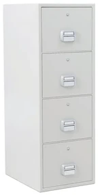 Ohňovzdorná kartotéka SHELL, 3 zásuvky, mechanický zámok