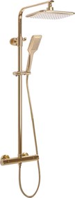 Rea Tom, termostatická batéria so sprchovou sadou, zlatá lesklá, REA-P7102