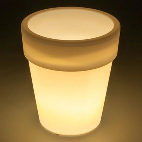 Garthen 71862 Solárny ozdobný kvetináč - 3 LED, teplá biela