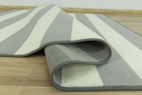 Koberec Luna 503759/89911 Pásy sivý
