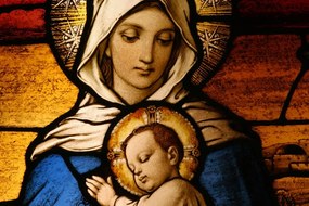 Obraz Panna Mária s Ježiškom Varianta: 120x80