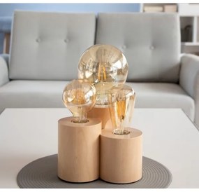 Spot-Light 2266360 - Stolná lampa VINCENT 3xE27/15W/230V