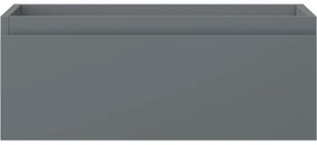 Mexen Orio, kúpeľňová skrinka 60 cm, 1 zásuvka, grafitová matná, 91A10-06023-1-BF66