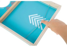 Small Foot - Hra 2v1 cornhole a stolný hokej Active