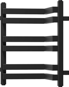 Mexen Loop, kúpeľňový radiátor 500 x 375 mm, 253 W, čierna, W129-0500-350-00-70